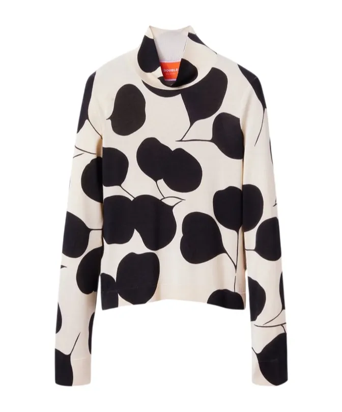 Intarsia-Knit Jumper
