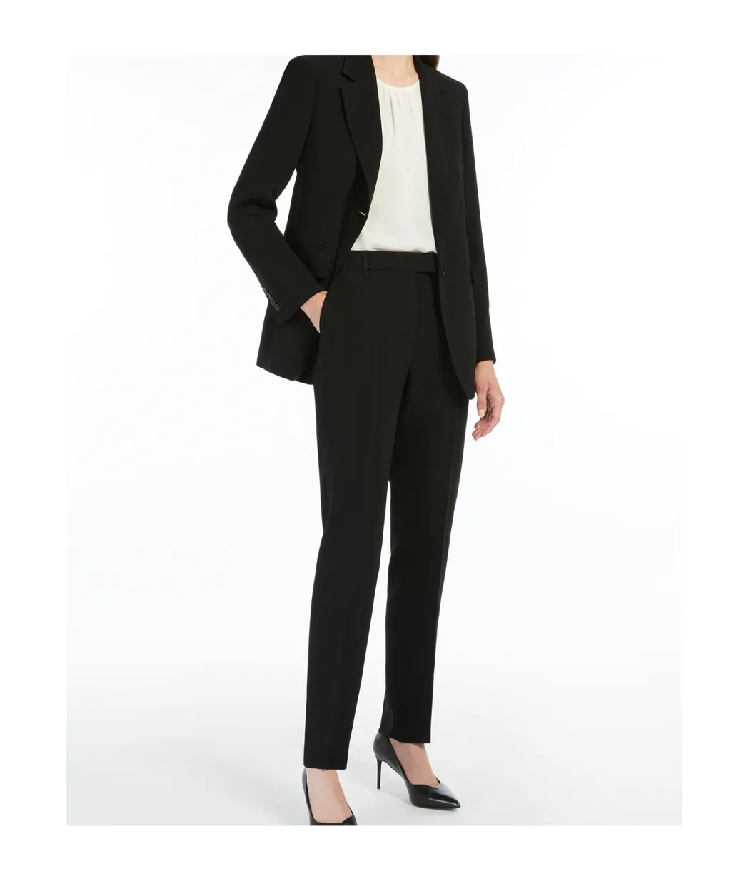 Max Mara Studio Jerta Pleat Detailed Pants