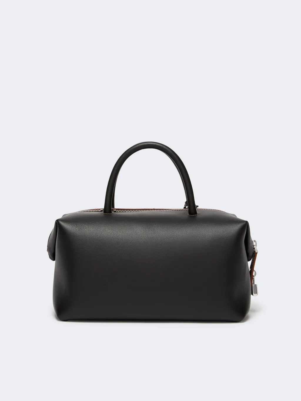 Max Mara Holdallm Logo Stamp Zip-Up Tote Bag