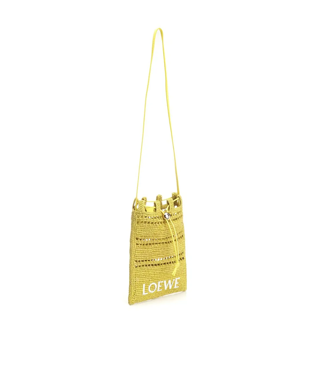 Loewe Logo-Embroidered Drawstring Pocket