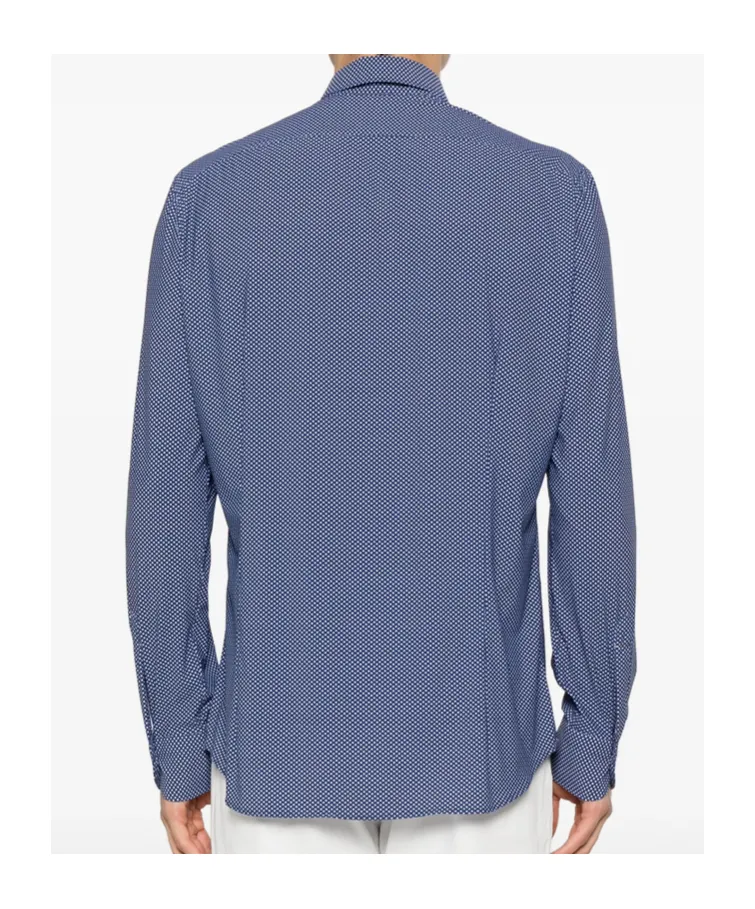Lapel Long Sleeve Shirt