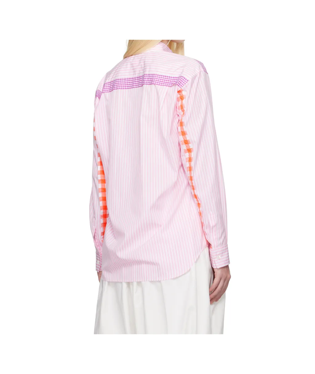 Comme Des GarÇOns Shirt Striped Long-Sleeved Shirt