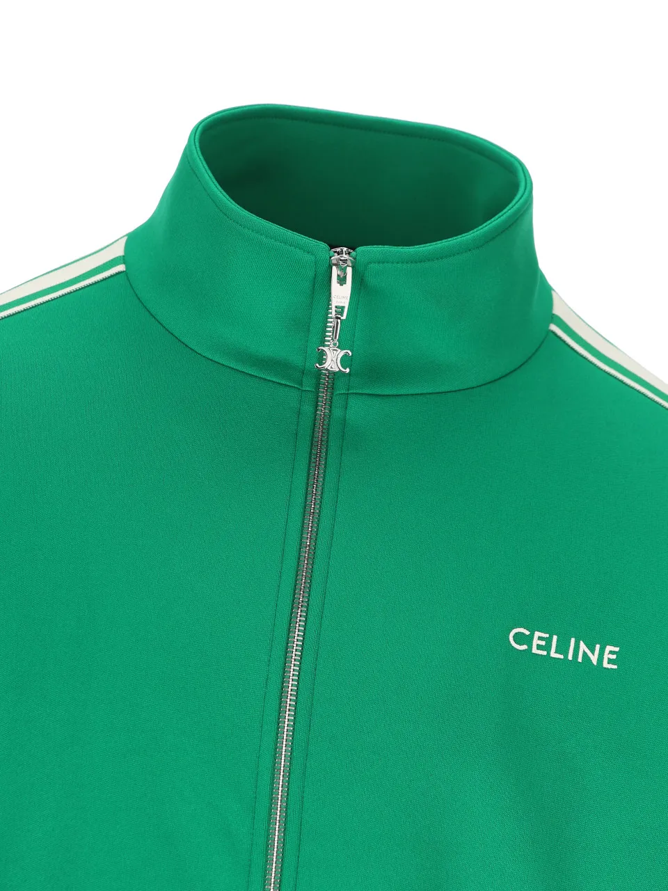 Celine Tracksuit Jacket In Double Face Jersey