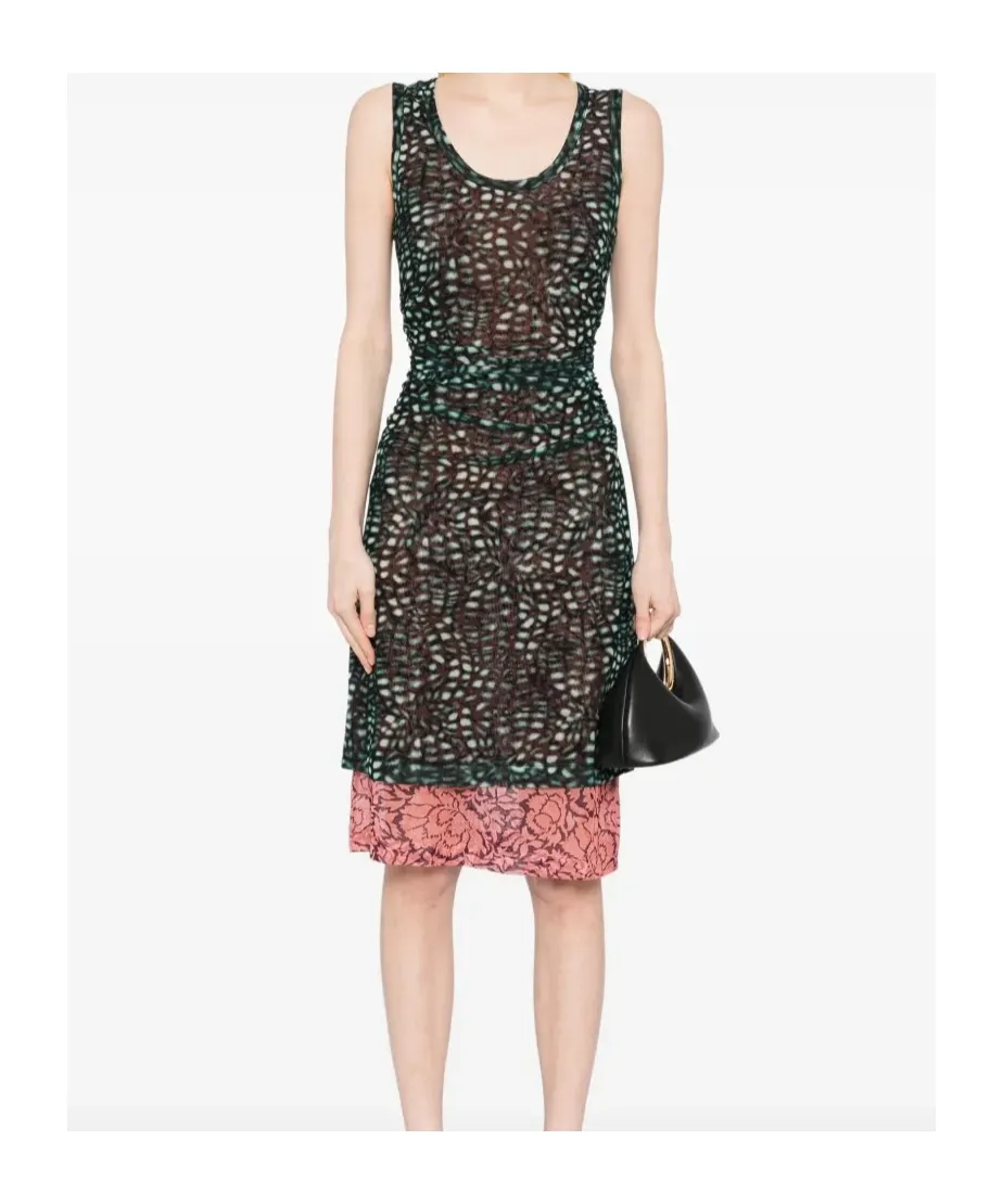 Round Neck Sleeveless Dress