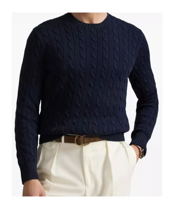 Cable-Knit Sweater
