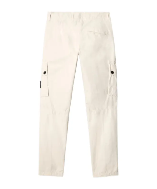 Stone Island Logo Patch Cargo Pants