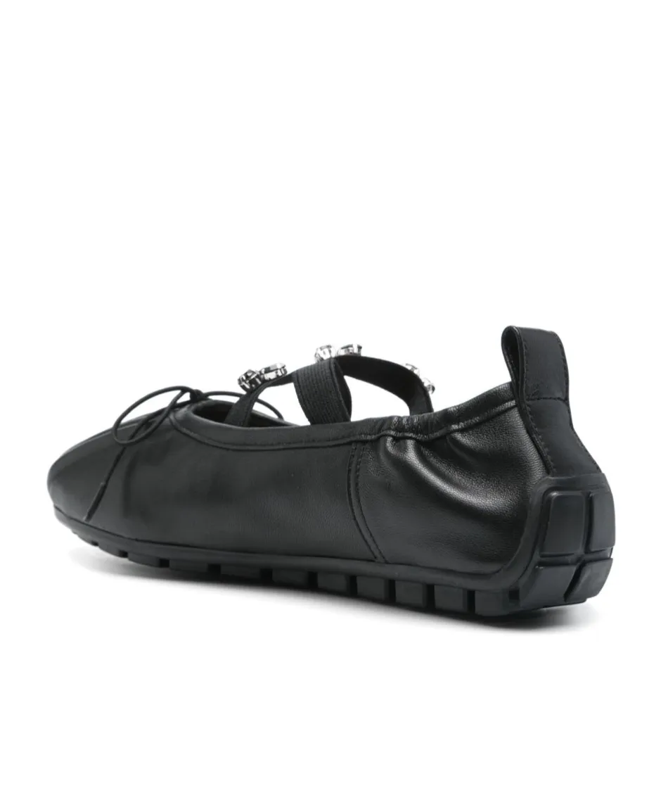 Simone Rocha Embellished Ballet Flats