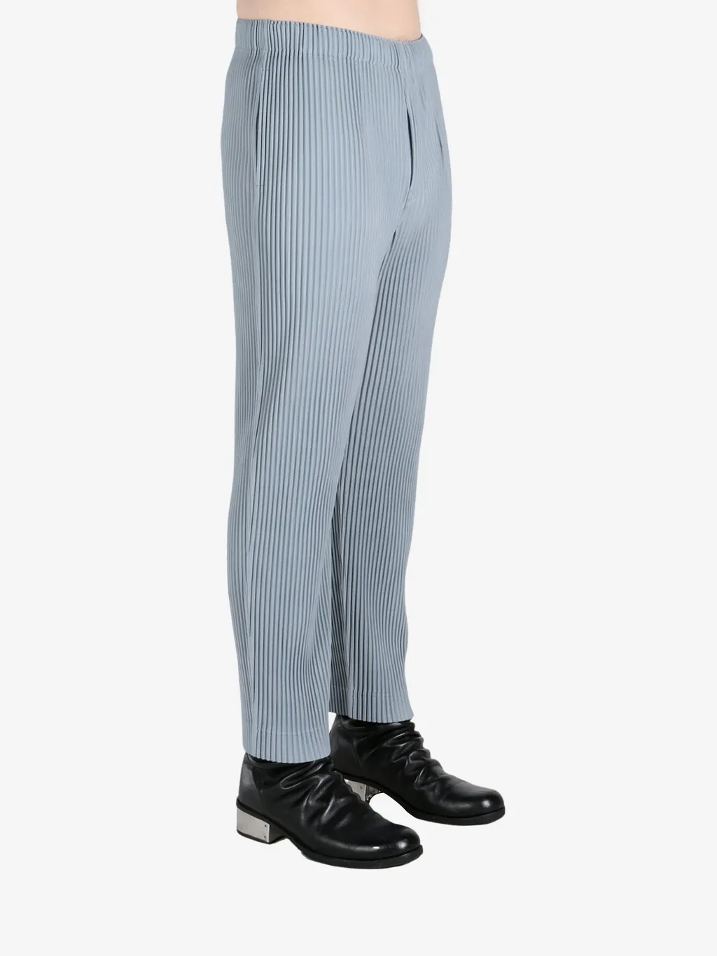 Homme Pliss Issey Miyake Straight-Leg Pleated Trousers