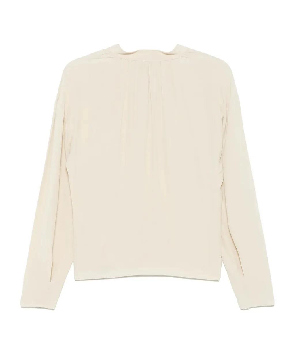 Logo Chain-Detailed Blouse