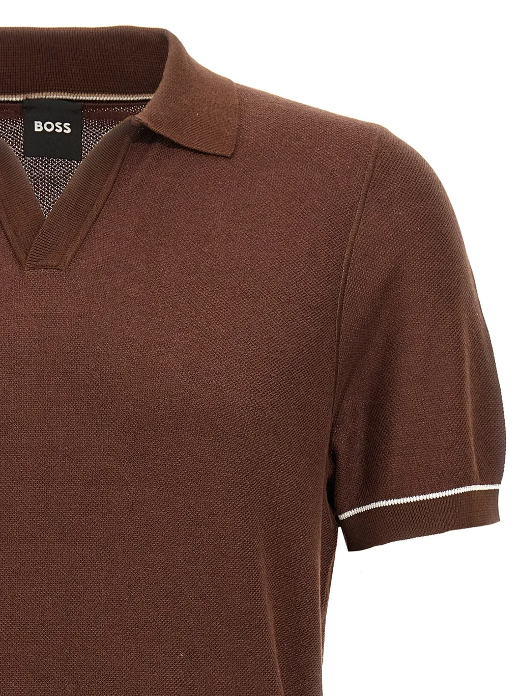 Boss Hugo Boss Johnny Collar Knit Polo Shirt