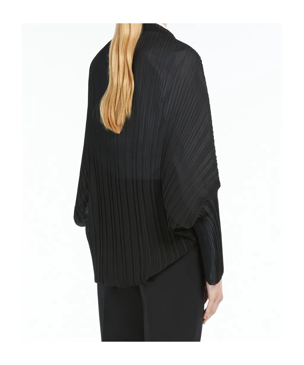 Pleated Fabric Shrug