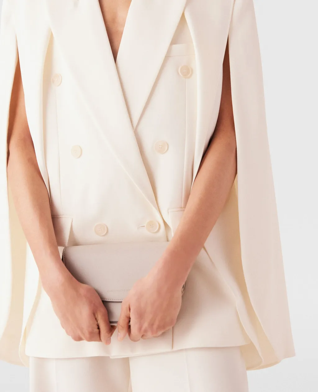 Stella Mccartney Double-Breasted Straight Hem Blazer