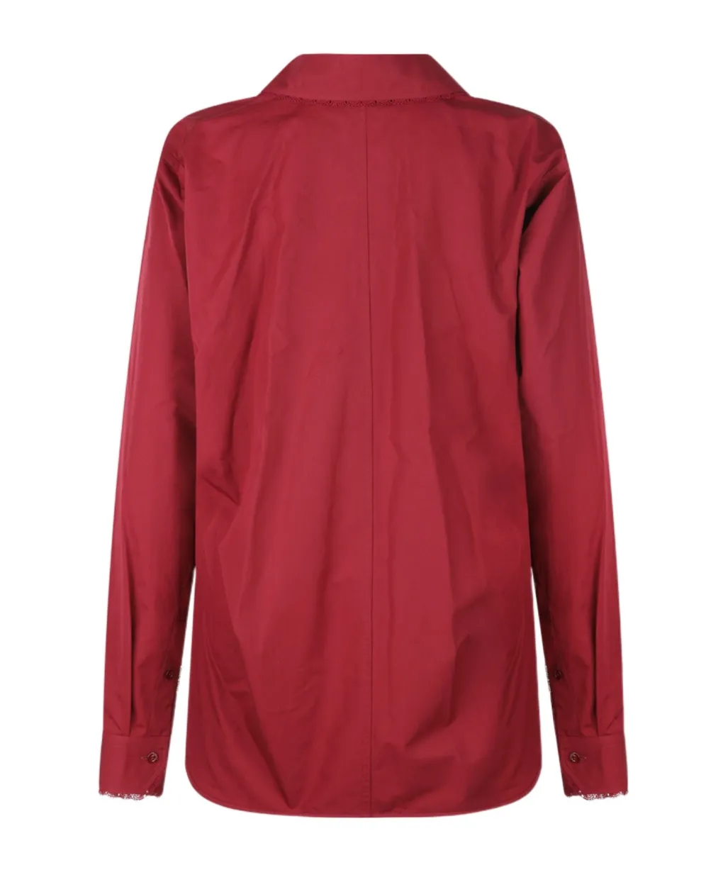 Gucci Long Sleeved Drawstring Shirt