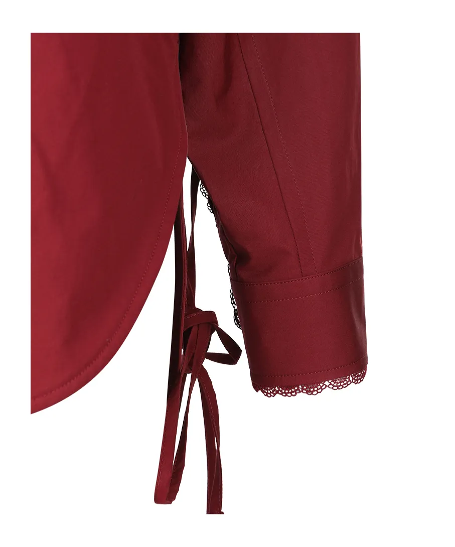 Gucci Long Sleeved Drawstring Shirt