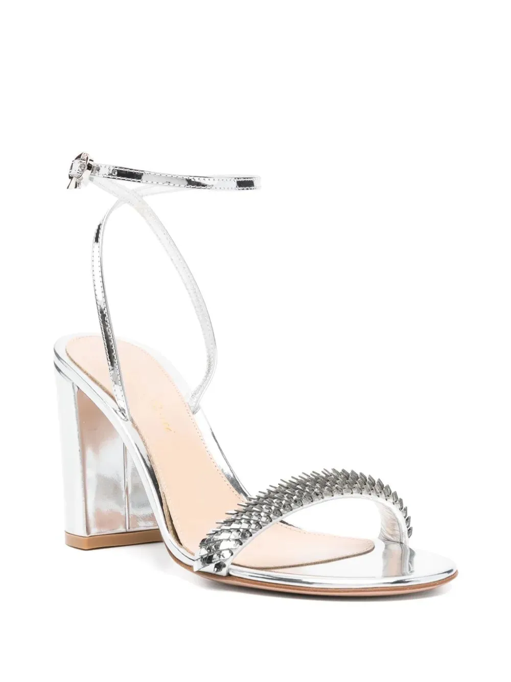 80Mm Leather Sandals