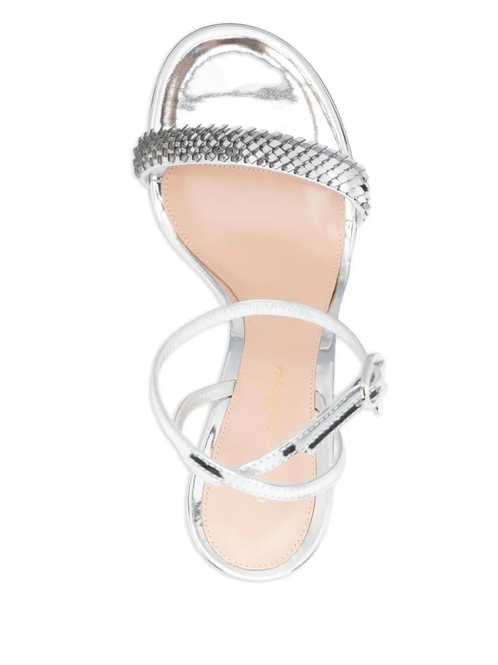 80Mm Leather Sandals