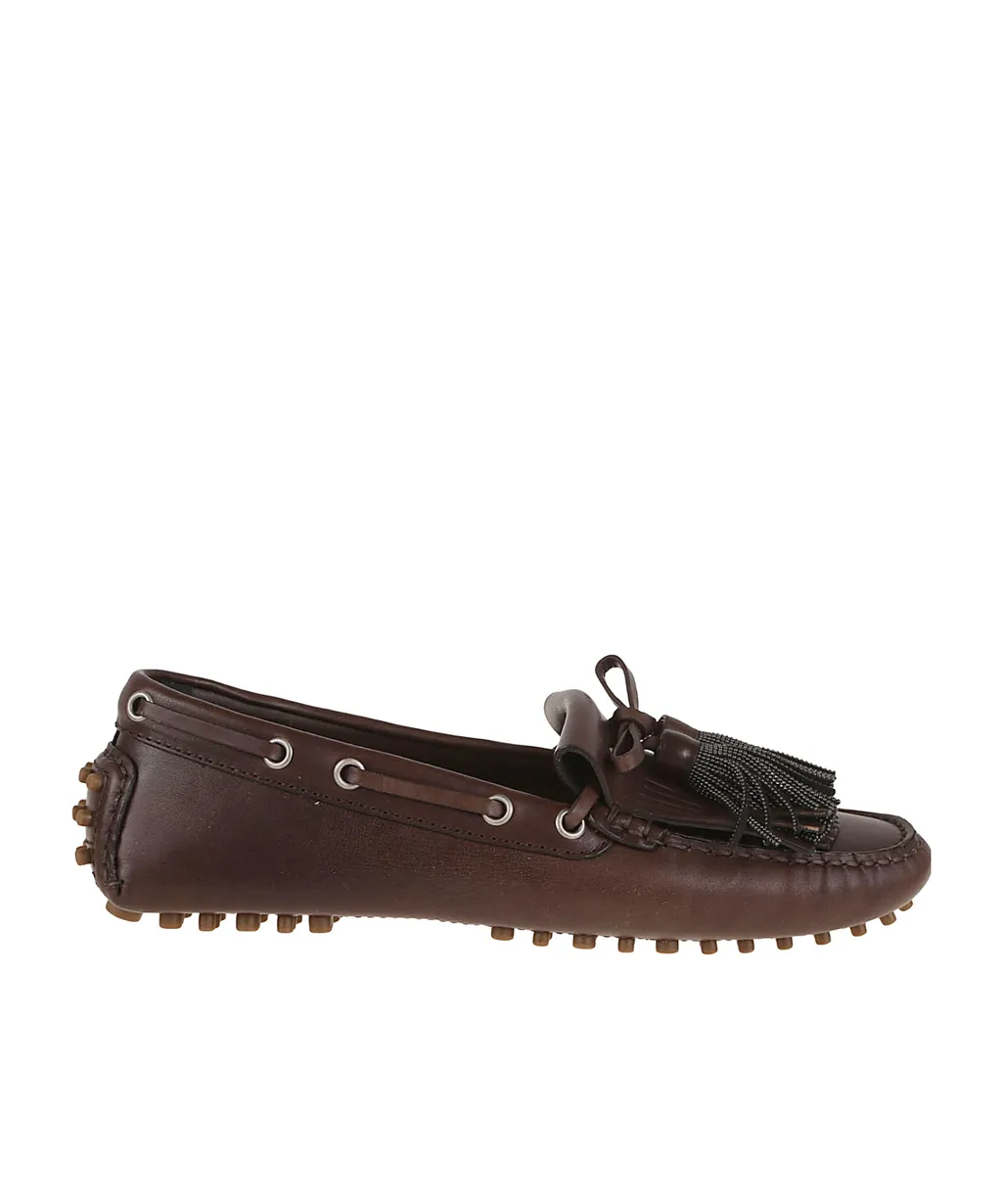 Brunello Cucinelli Tassel Detailed Loafers
