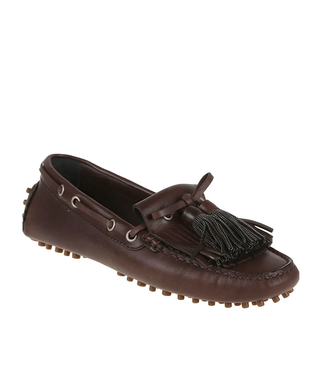 Brunello Cucinelli Tassel Detailed Loafers