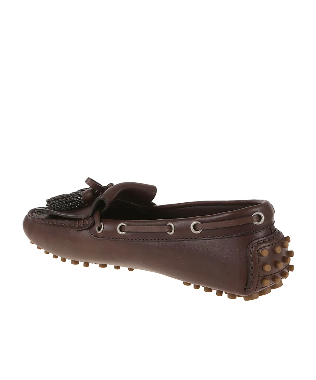 Brunello Cucinelli Tassel Detailed Loafers