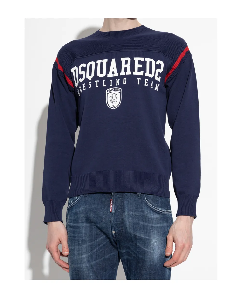 Dsquared2 Logo-Print Crewneck Sweatshirt