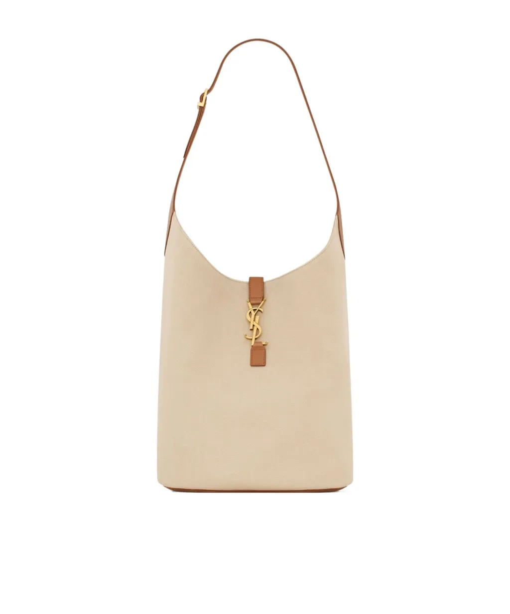 Saint Laurent Le 5 à Logo Plaque Shoulder Bag