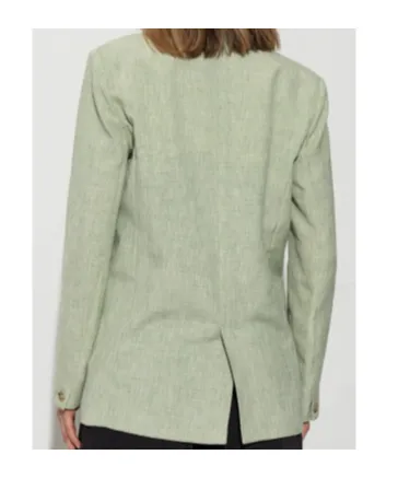Long-Sleeved Suit Jacket