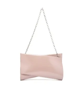 Loubitwist Patent Leather Clutch
