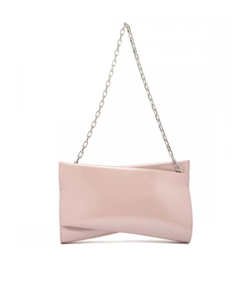Loubitwist Patent Leather Clutch