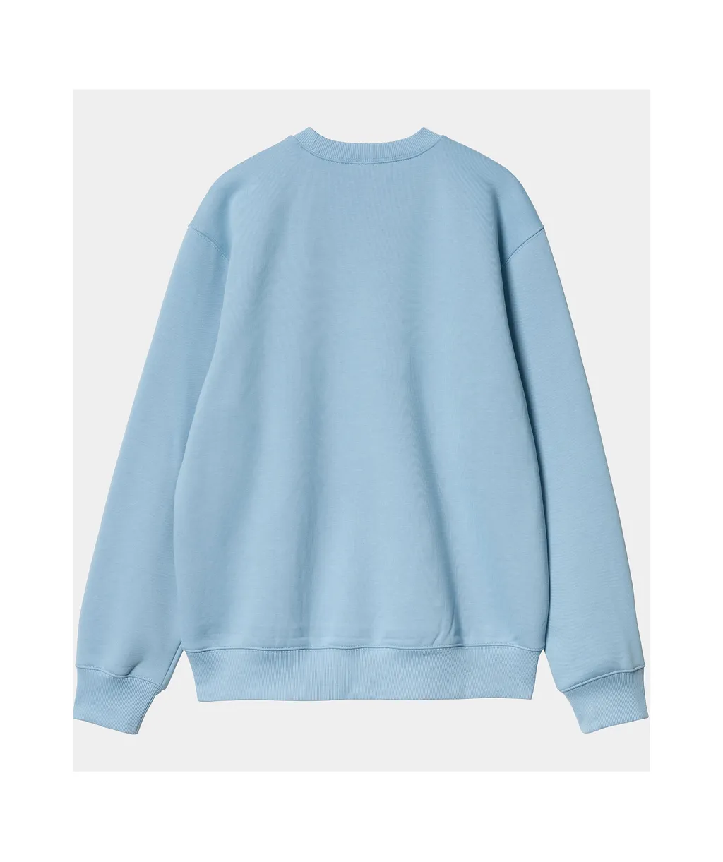 Carhartt Wip Logo Embroidered Crewneck Sweatshirt