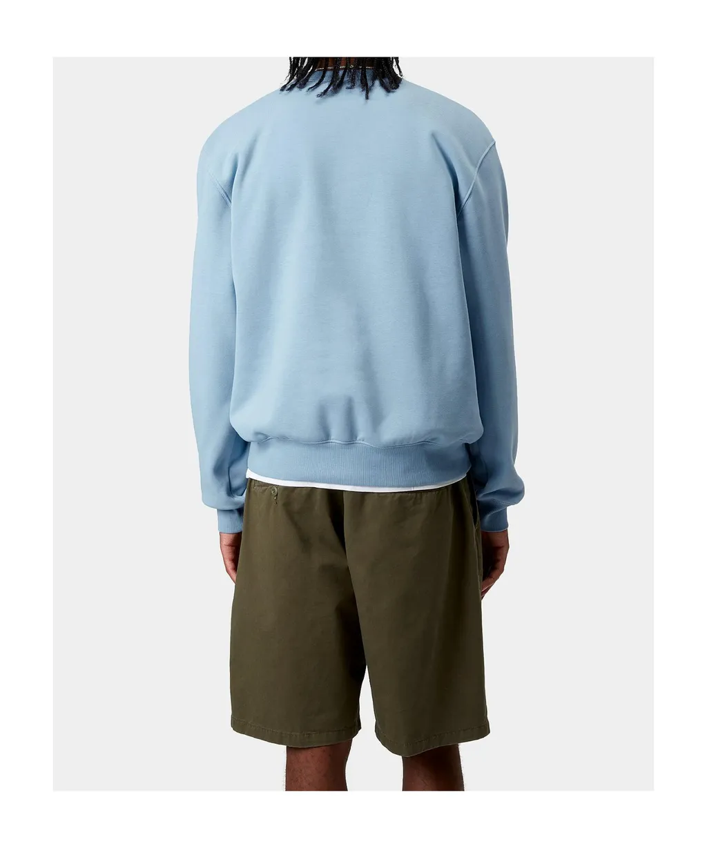 Carhartt Wip Logo Embroidered Crewneck Sweatshirt