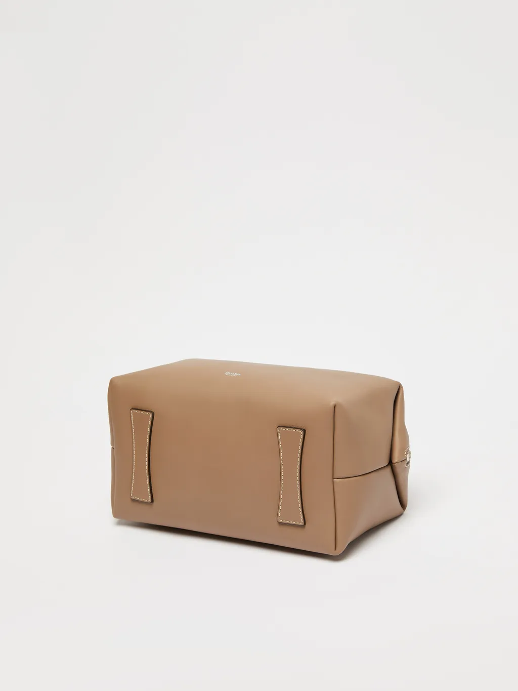 Max Mara Holdallm Logo Stamp Zip-Up Tote Bag