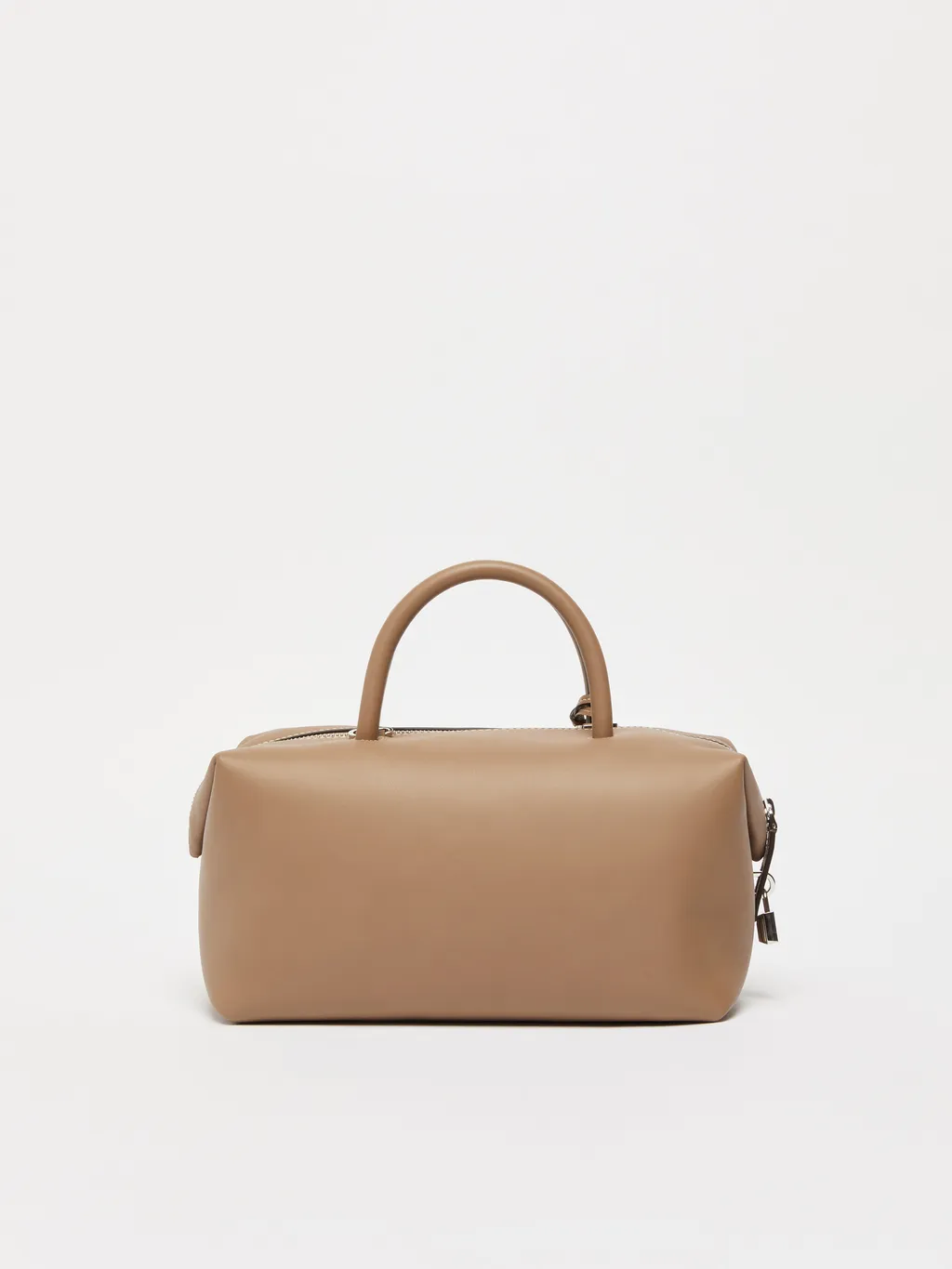 Max Mara Holdallm Logo Stamp Zip-Up Tote Bag