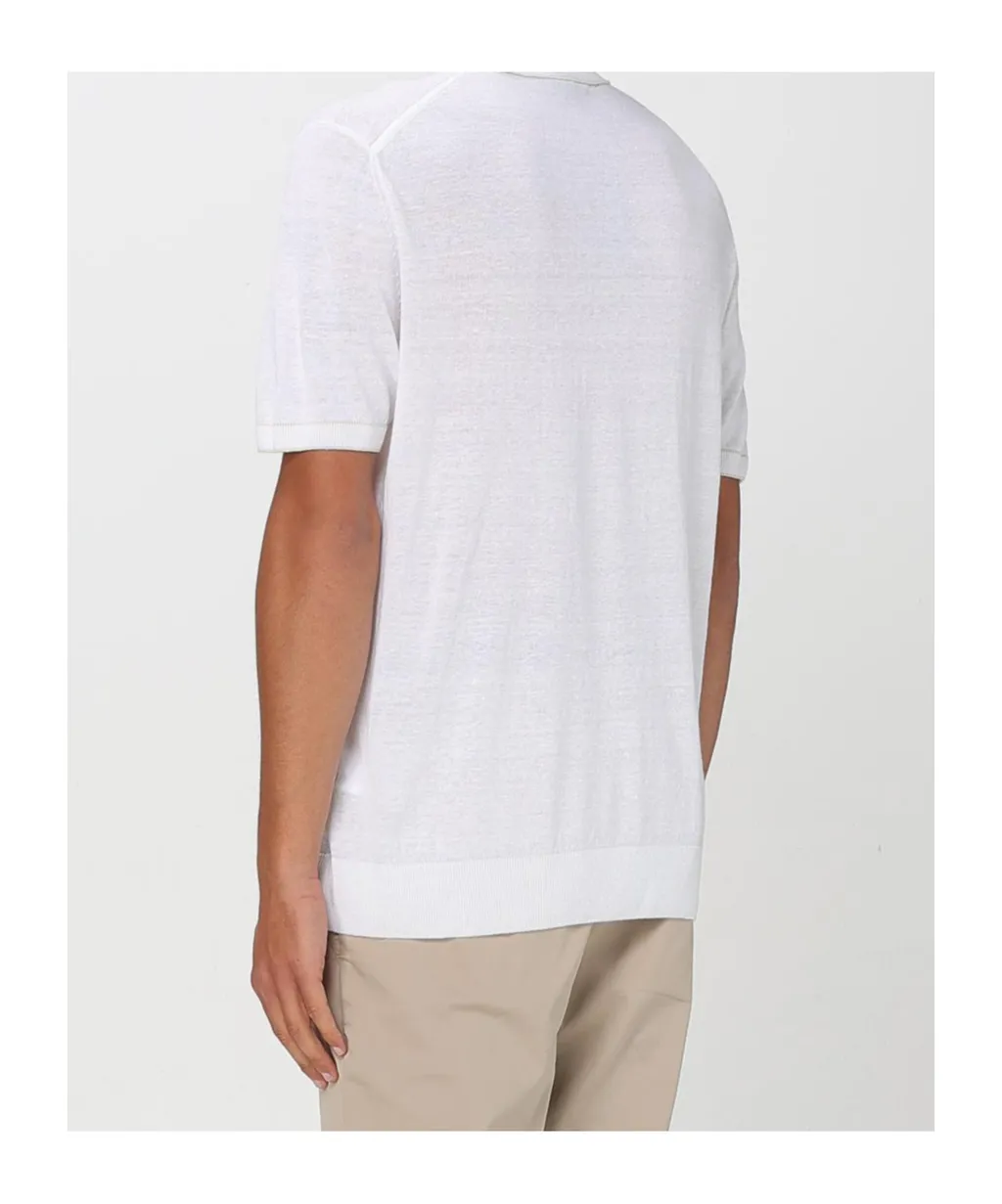 Boss Hugo Boss Zip Placket Knitted Jumper