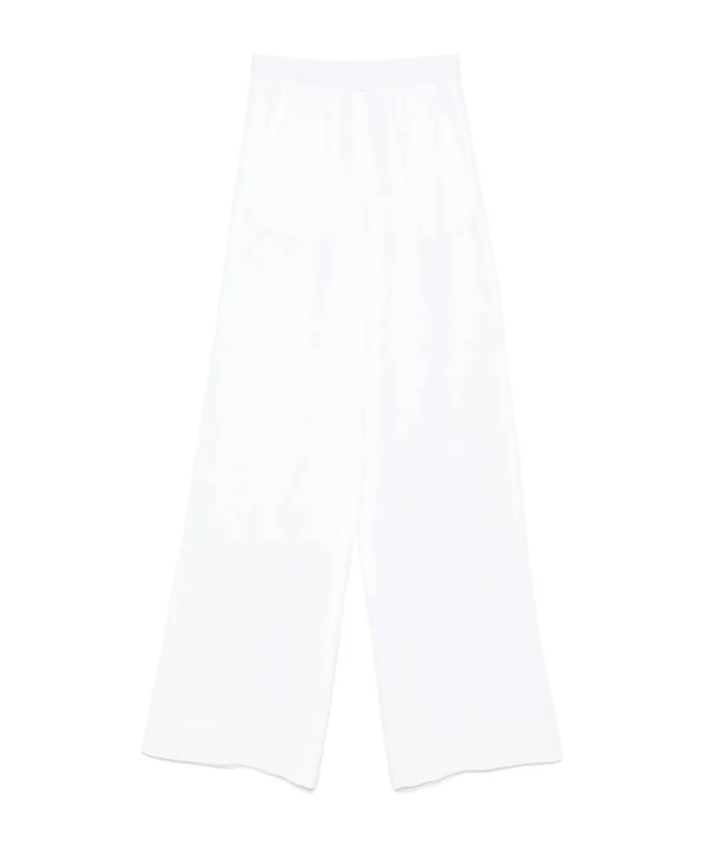 Elastic Waist Casual Pants