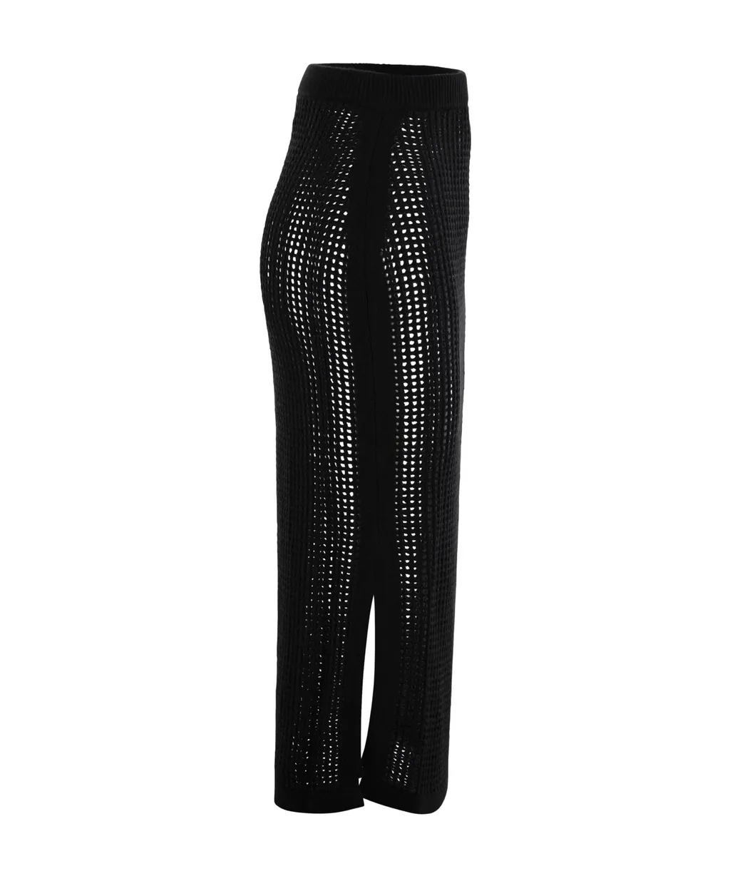 Mc2 Saint Barth Darline Crochet Midi Skirt