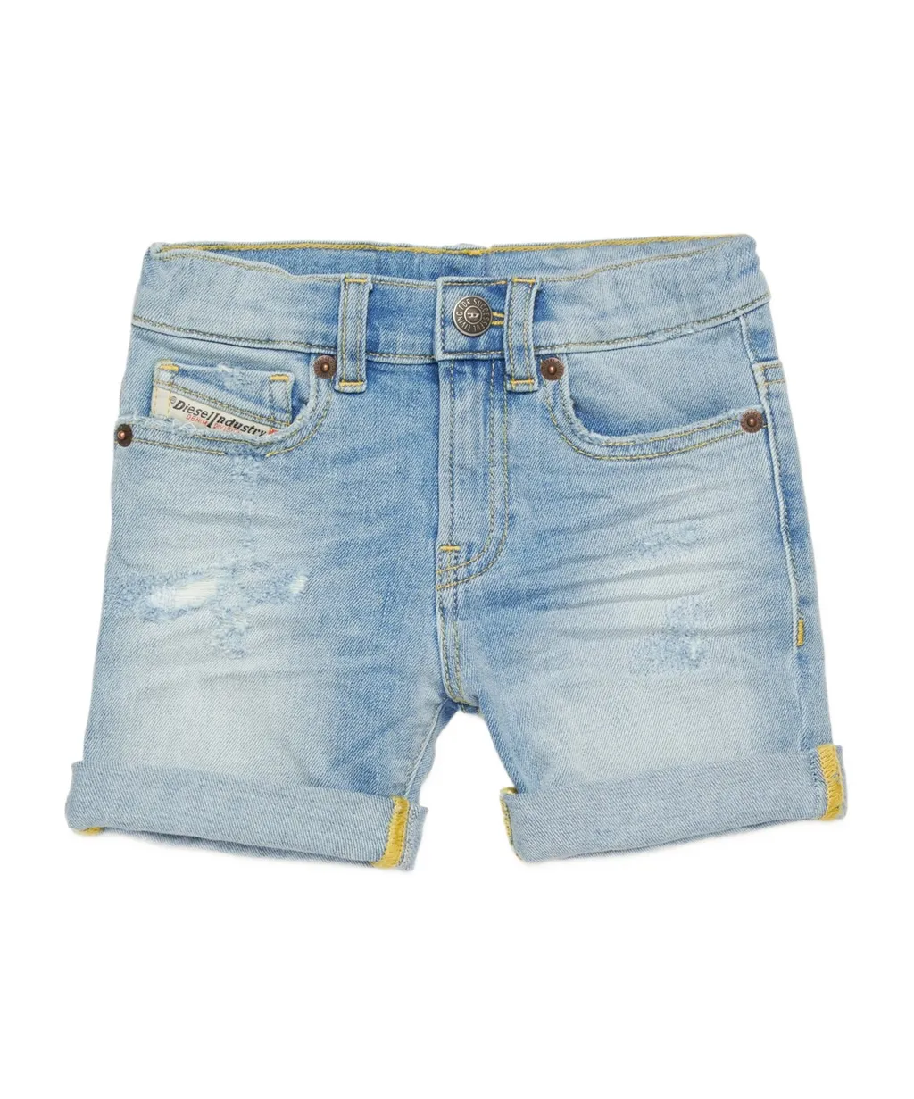 Diesel Kids Pgallyb Denim Shorts