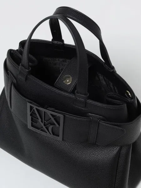 Textured Leather Tote Bag
