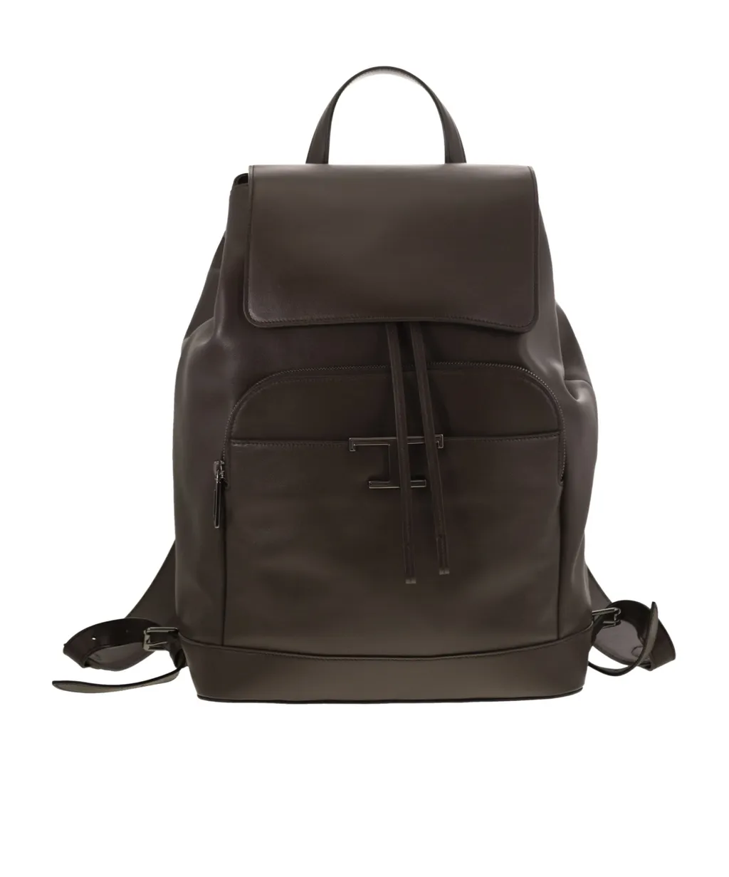 Tod's Medium T Timeless Logo Plaque Backpack