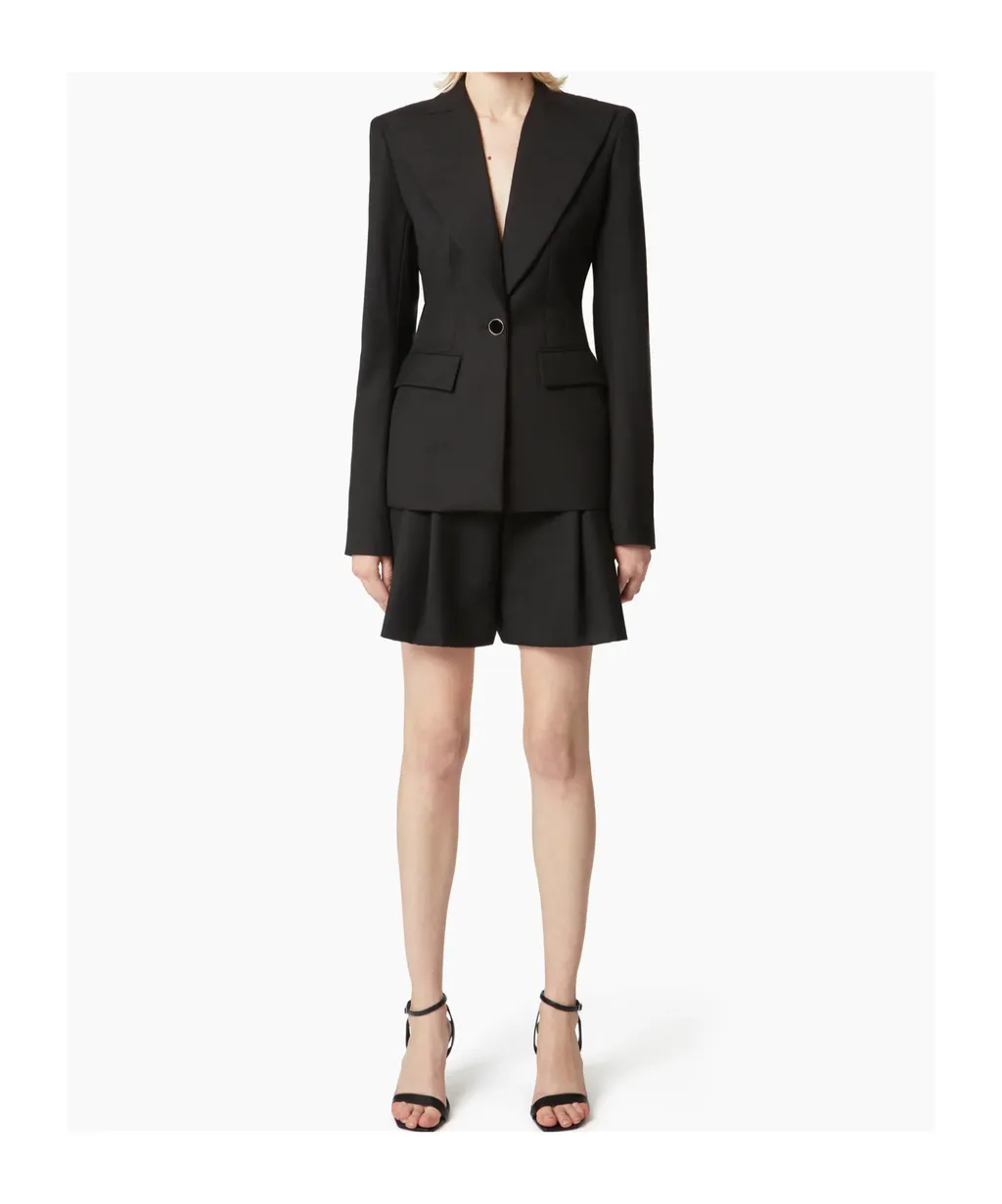 Nina Ricci Open Draped Back Jacket