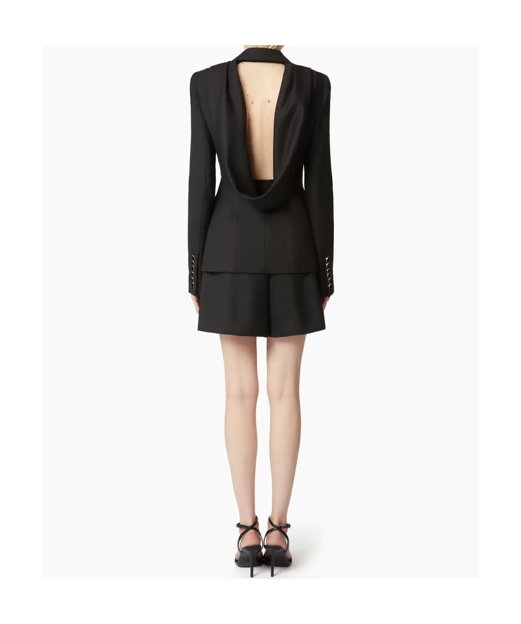 Nina Ricci Open Draped Back Jacket