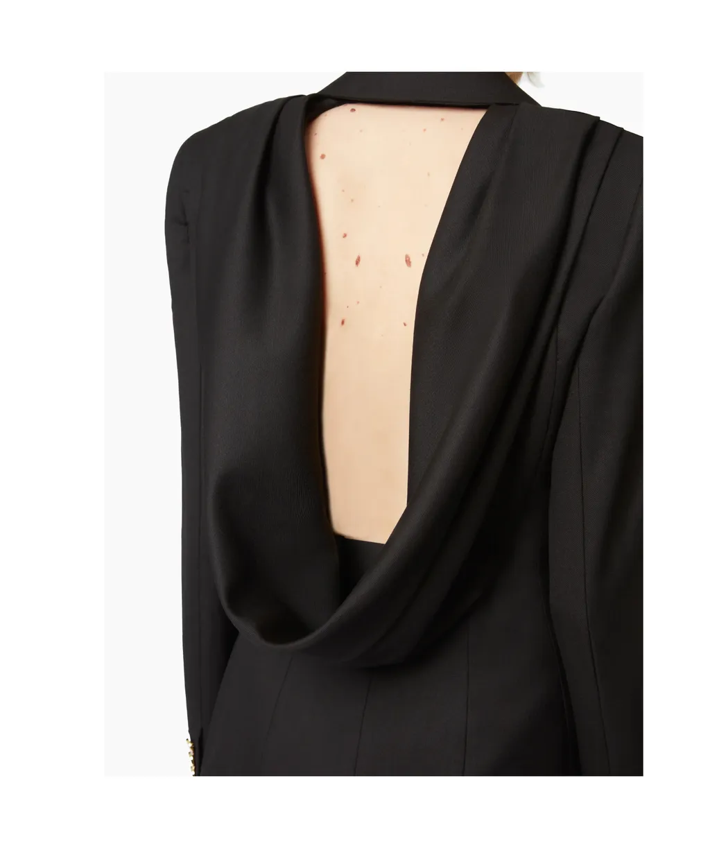Nina Ricci Open Draped Back Jacket