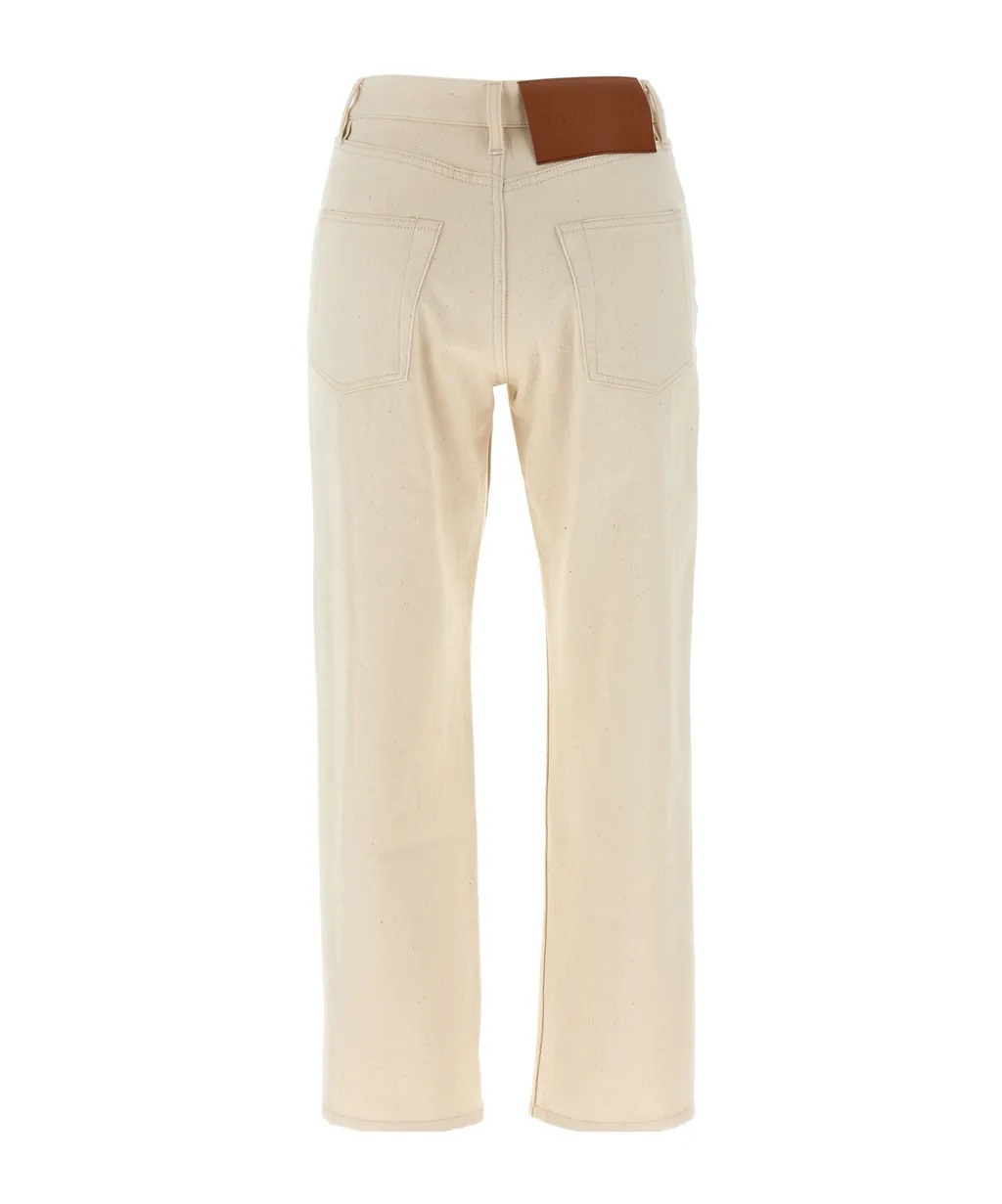 Jil Sander Japanese High Waist Denim Jeans
