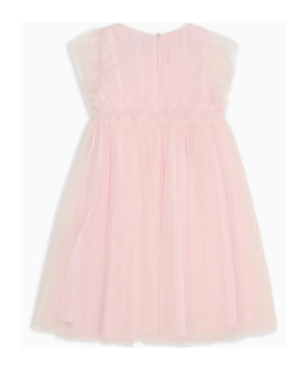 Pleated Tulle Dress