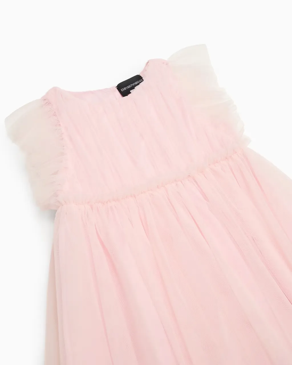 Pleated Tulle Dress
