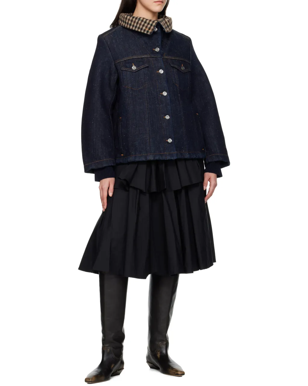 Neppy Denim Jacket