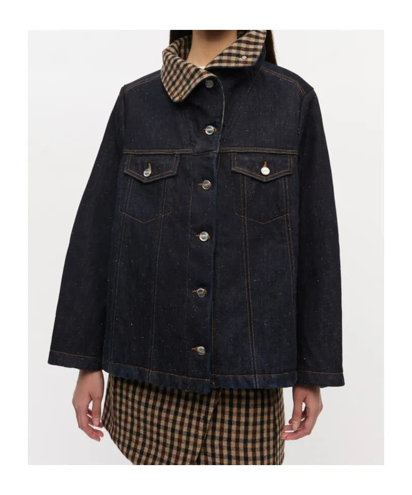 Neppy Denim Jacket