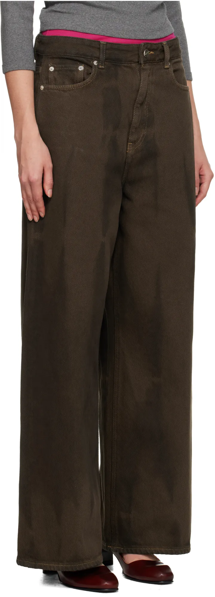 Wide-Leg Jeans
