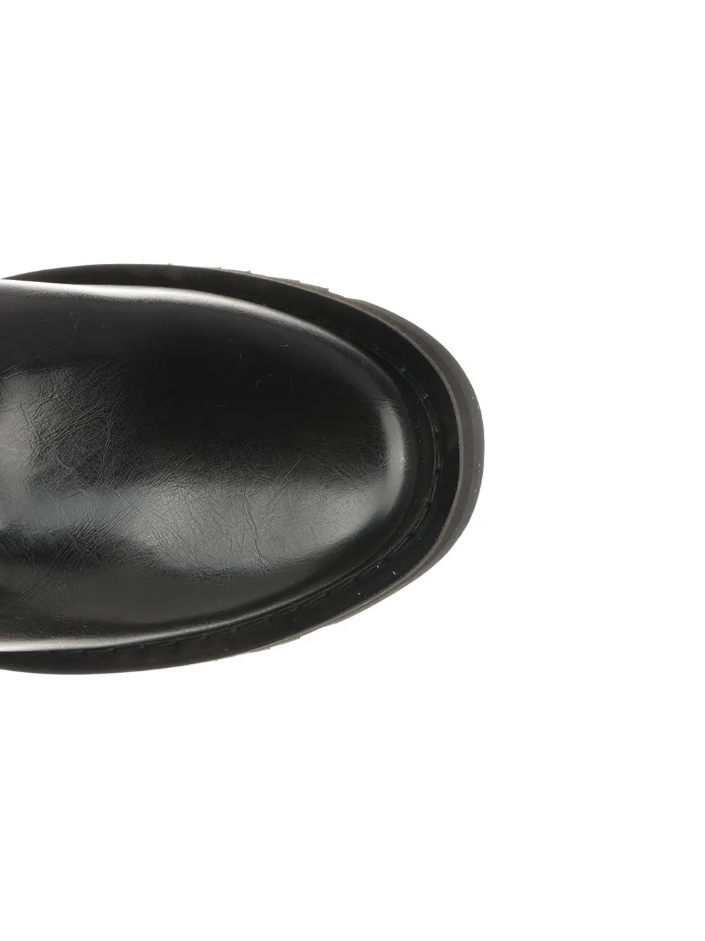 High Boots In Black Oleatex