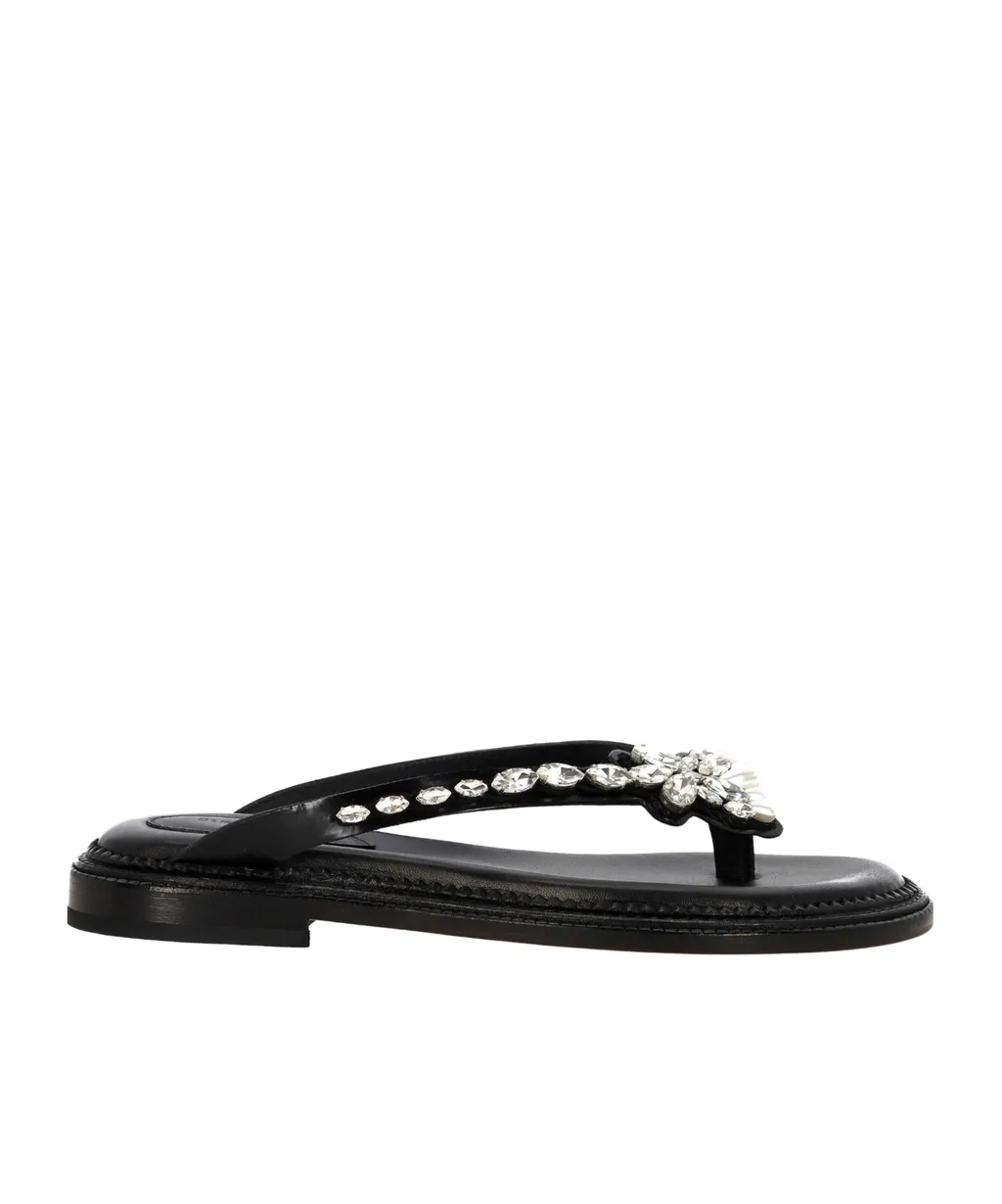 Simone Rocha Embellished Thong Sandals