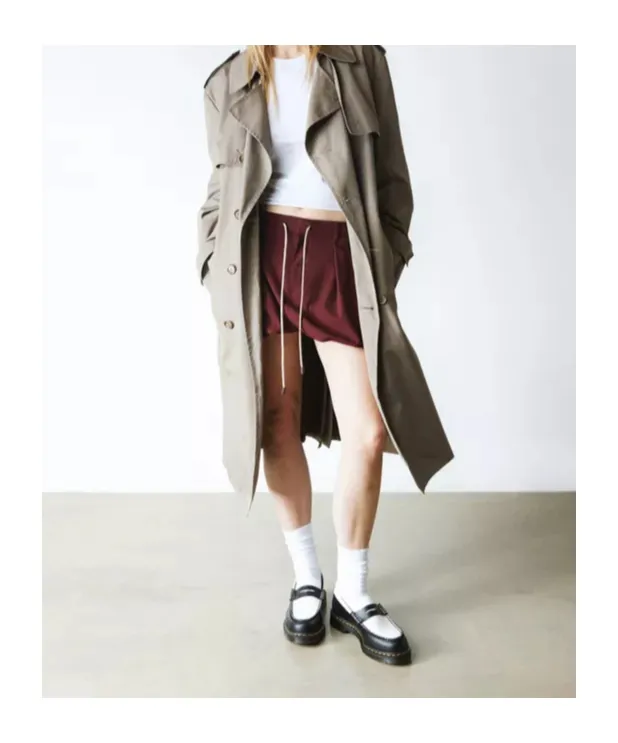 Two-Tone Smooth Leather Loafers
